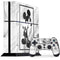 Disney Mickey Mouse Shape on Marble PS4 Console and Controller Bundle Skin