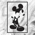 Disney Mickey Mouse Shape on Marble PS4 Console and Controller Bundle Skin