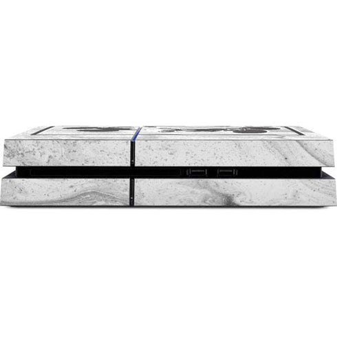 Disney Mickey Mouse Shape on Marble PS4 Console Skin