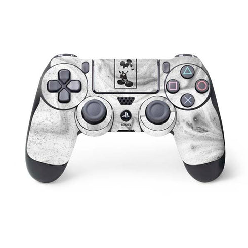 Disney Mickey Mouse Shape on Marble PS4 Controller Skin
