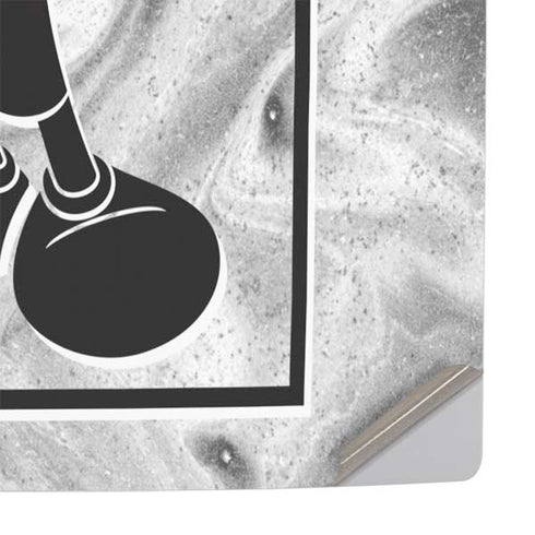 Disney Mickey Mouse Shape on Marble PS5 Console Skin