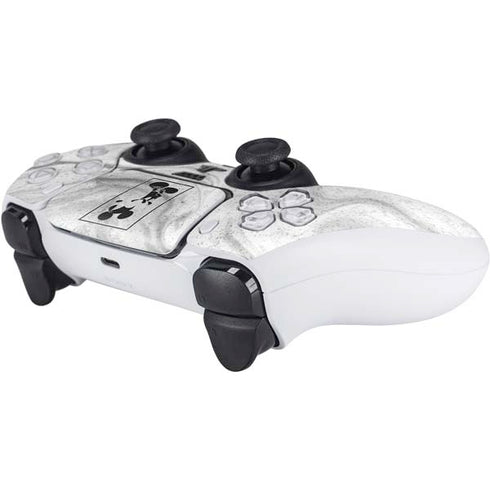 Disney Mickey Mouse Shape on Marble PS5 Controller Skin