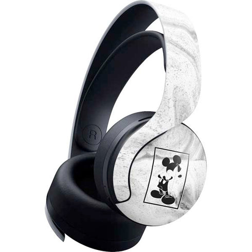 Disney Mickey Mouse Shape on Marble PULSE 3D Wireless Headset for PS5 Skin