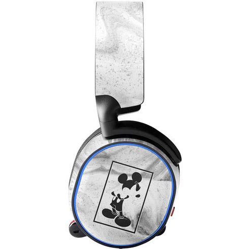Disney Mickey Mouse Shape on Marble SteelSeries Arctis 3 Skin