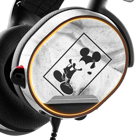 Disney Mickey Mouse Shape on Marble SteelSeries Arctis 3 Skin