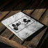 Disney Mickey Mouse Shape on Marble Surface Laptop 2 Skin