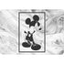 Disney Mickey Mouse Shape on Marble Surface Laptop Studio Skin