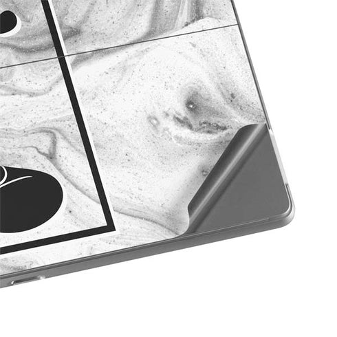 Disney Mickey Mouse Shape on Marble Surface Pro 8 Skin