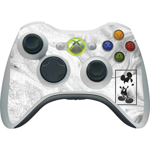 Disney Mickey Mouse Shape on Marble Xbox 360 Wireless Controller Skin