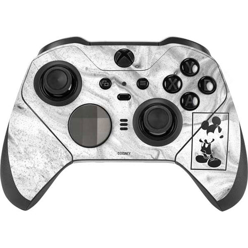 Disney Mickey Mouse Shape on Marble Xbox Elite Wireless Controller Series 2 Skin