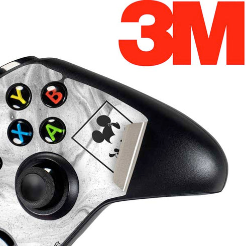 Disney Mickey Mouse Shape on Marble Xbox One Controller Skin