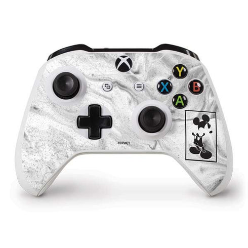 Disney Mickey Mouse Shape on Marble Xbox One S Controller Skin