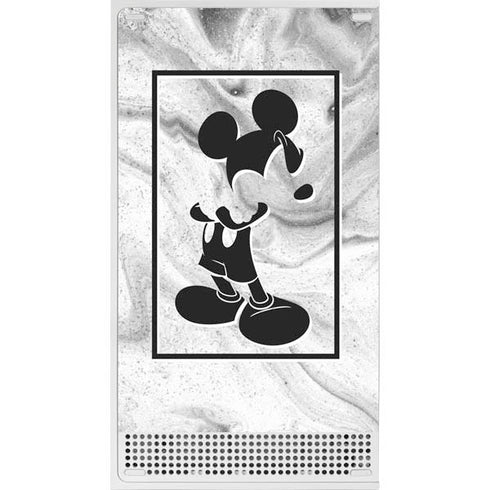 Disney Mickey Mouse Shape on Marble Xbox Series S Skins