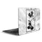 Disney Mickey Mouse Shape on Marble Zenbook UX305FA 13.3in Skin