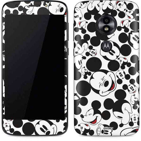 Disney Mickey Mouse Face Pattern Moto E5 Play Skin