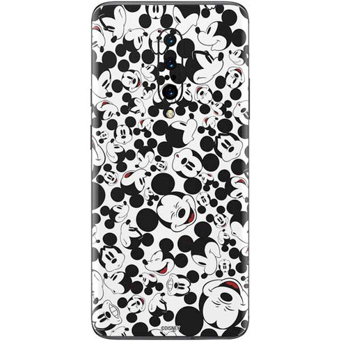 Disney Mickey Mouse Face Pattern OnePlus 7 Pro Skin