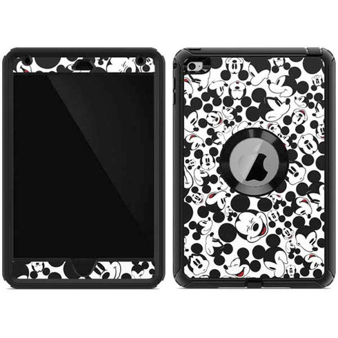 Disney Mickey Mouse Face Pattern Otterbox Defender iPad Skin