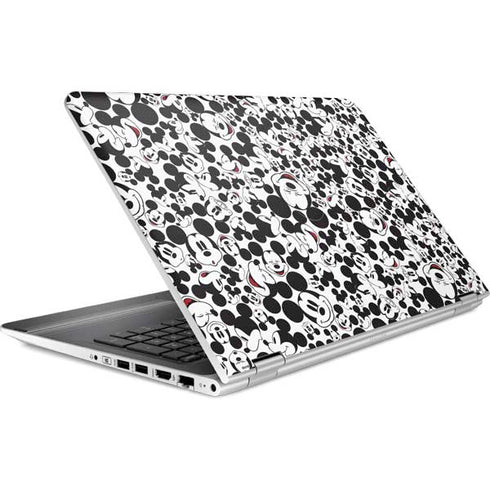 Disney Mickey Mouse Face Pattern HP Pavilion Skin