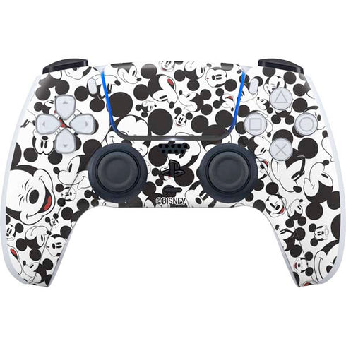 Disney Mickey Mouse Face Pattern PS5 Controller Skin