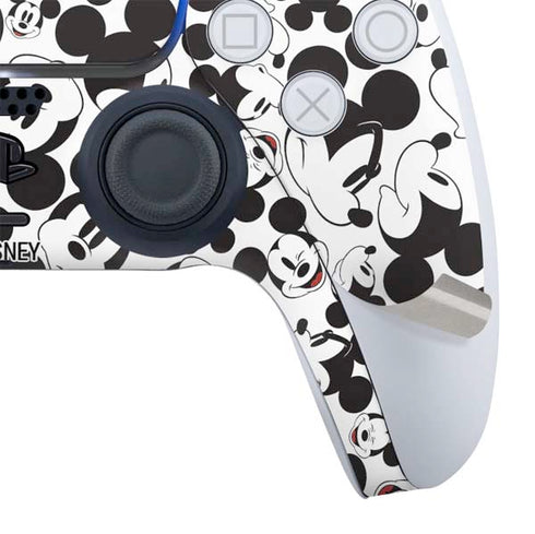 Disney Mickey Mouse Face Pattern PS5 Slim Digital Edition Bundle Skin