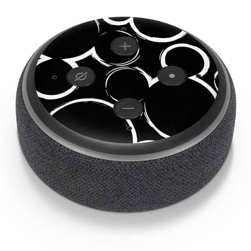 Disney Mickey Mouse Logo Pattern Amazon Echo Dot Skin