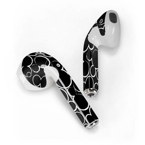 Disney Mickey Mouse Logo Pattern Apple AirPods Skin