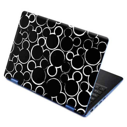 Disney Mickey Mouse Logo Pattern Aspire R11 11.6in Skin