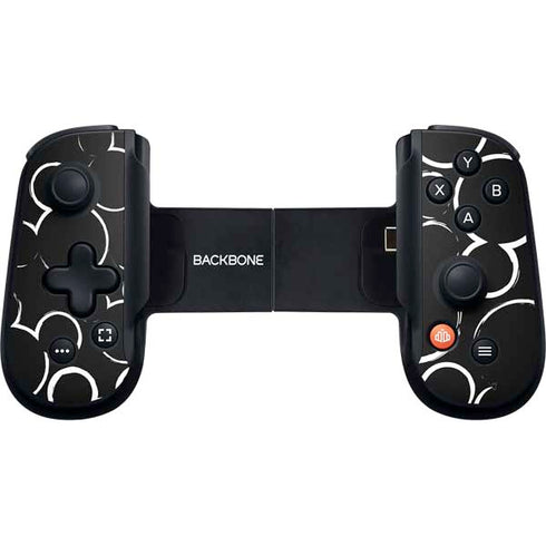 Disney Mickey Mouse Logo Pattern Backbone One for iPhone Game Controller Skin