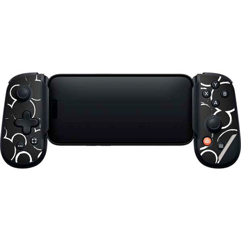 Disney Mickey Mouse Logo Pattern Backbone One for iPhone Game Controller Skin