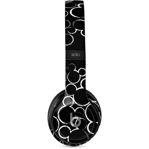 Disney Mickey Mouse Logo Pattern Beats Solo 2 Wired Skin