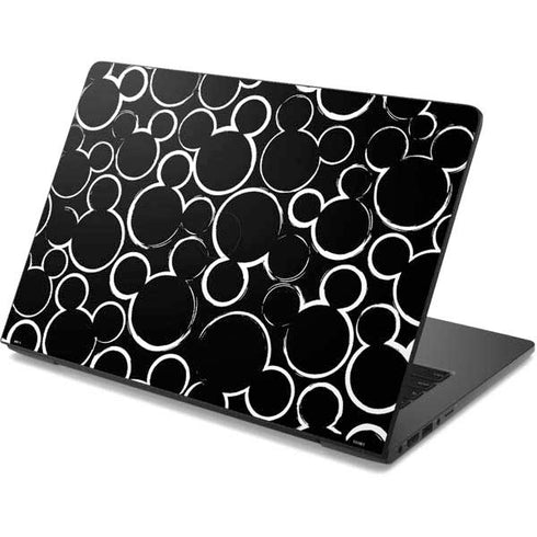 Disney Mickey Mouse Logo Pattern Dell Chromebook Skin