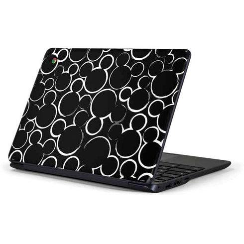 Disney Mickey Mouse Logo Pattern Samsung Chromebook Skin