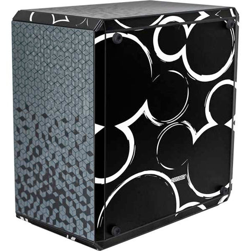 Disney Mickey Mouse Logo Pattern Cooler Master MasterBox Q300L Mini Tower Skin