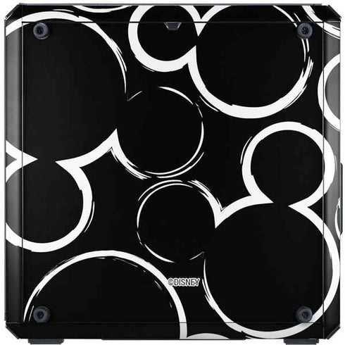 Disney Mickey Mouse Logo Pattern Cooler Master MasterBox Q300L Mini Tower Skin