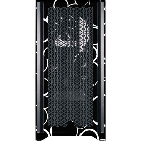 Disney Mickey Mouse Logo Pattern Corsair 4000D Tempered Glass Mid-Tower ATX Case Skin