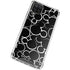 Disney Mickey Mouse Logo Pattern Galaxy A12 Clear Case
