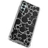 Disney Mickey Mouse Logo Pattern Galaxy A13 5G Clear Case