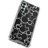 Disney Mickey Mouse Logo Pattern Galaxy A15 5G Clear Case