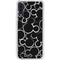 Disney Mickey Mouse Logo Pattern Galaxy A50 Clear Case