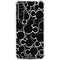 Disney Mickey Mouse Logo Pattern Galaxy A54 5G Clear Case