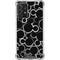 Disney Mickey Mouse Logo Pattern Galaxy A72 5G Clear Case