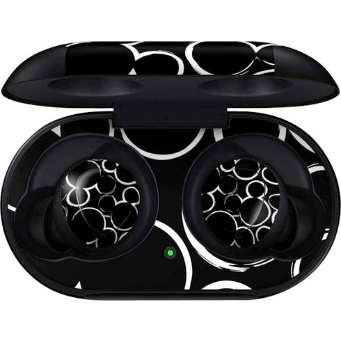 Disney Mickey Mouse Logo Pattern Galaxy Buds Skin