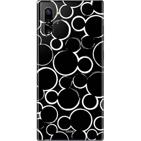 Disney Mickey Mouse Logo Pattern Galaxy Note 10 Plus Skin