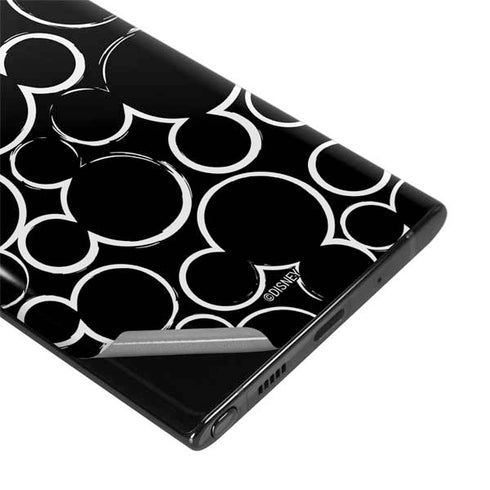 Disney Mickey Mouse Logo Pattern Galaxy Note 10 Plus Skin