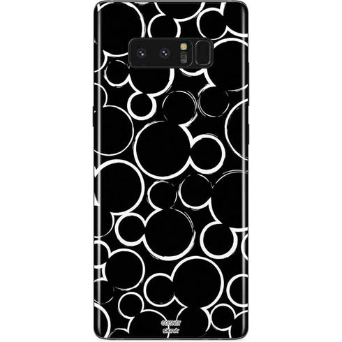 Disney Mickey Mouse Logo Pattern Galaxy Note 8 Skin