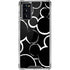 Disney Mickey Mouse Logo Pattern Galaxy Note20 5G Clear Case