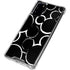 Disney Mickey Mouse Logo Pattern Galaxy Note20 5G Clear Case