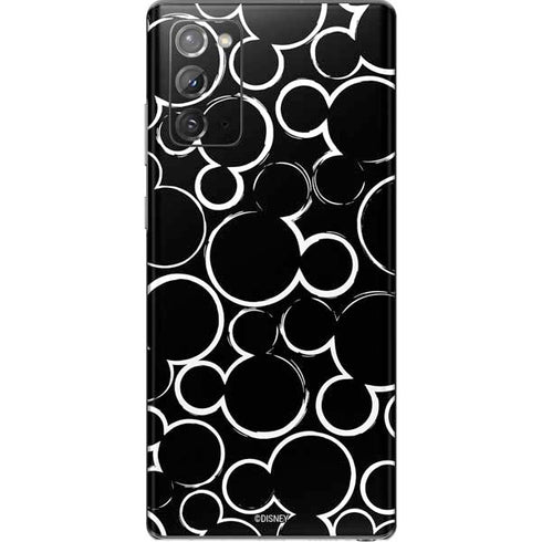 Disney Mickey Mouse Logo Pattern Galaxy Note20 5G Skin