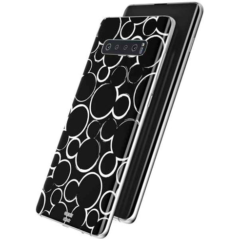 Disney Mickey Mouse Logo Pattern Galaxy S10 Plus Skin