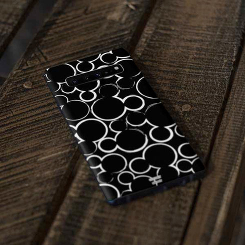 Disney Mickey Mouse Logo Pattern Galaxy S10 Skin